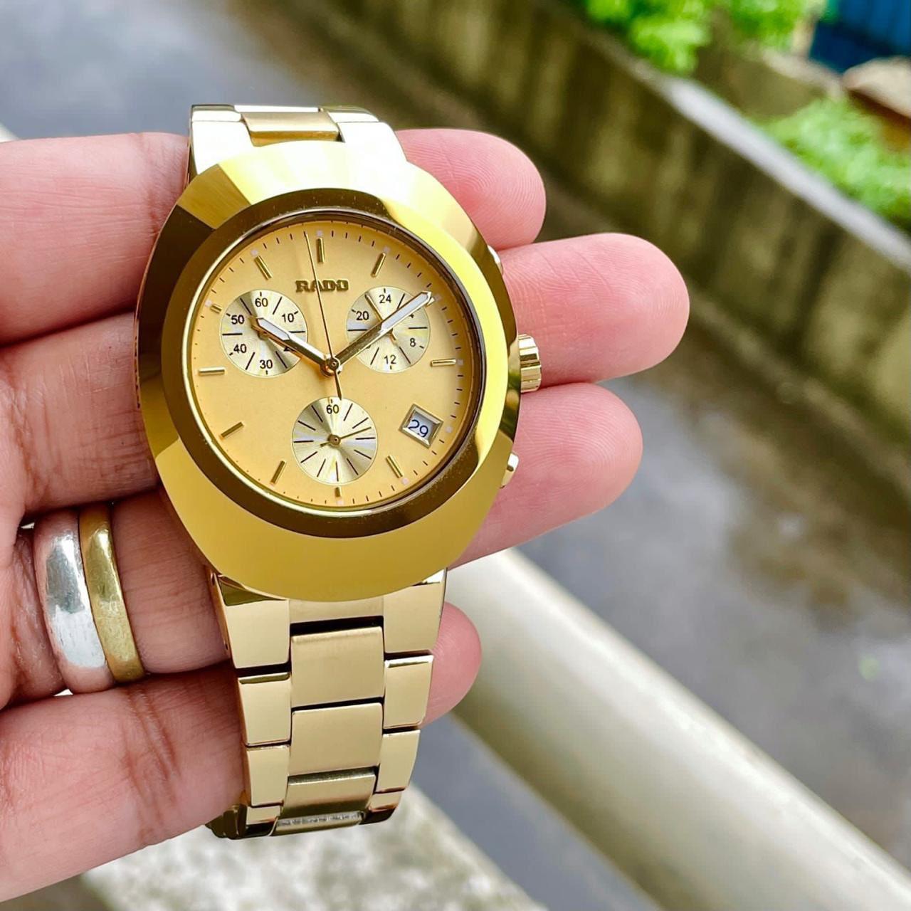 Luxury Gold Chronograph Men’s Watch
